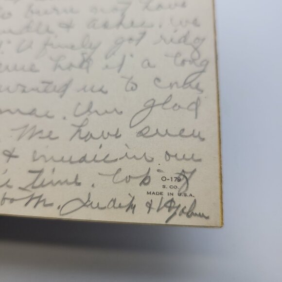 Vintage "A Joyous Christmas" Greeting Card Nativity Holy Family - Picture 5 of 6